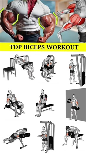 🔥 Bigger Biceps Workout 💪 | Intense Arm Day Motivation