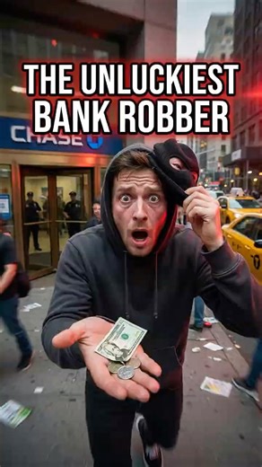 Robbed 6 Banks in 5 Days... Got ONLY $605?! 😂 #dailyweirdnews #funny #darkhumor #facts #epicfail