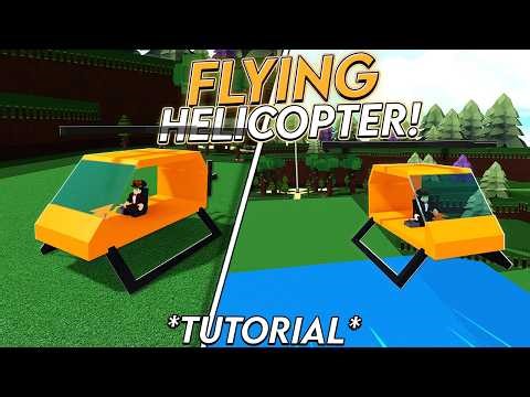 *NEW* WORKING HELICOPTER TUTORIAL!! | Roblox Build A Boat For Treasure