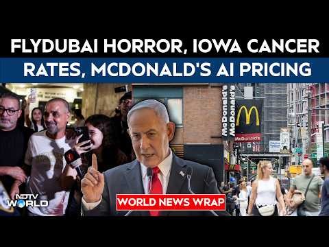 Flydubai Attack, Iowa Cancer, AI Pricing | Top World News Today