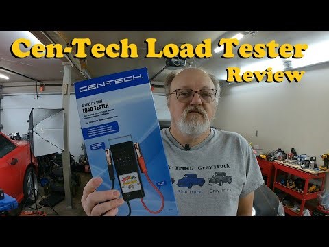 Harbor Freight Cen-Tech Battery Load Tester Review | 6 & 12V Battery, Alternator & Starter Test