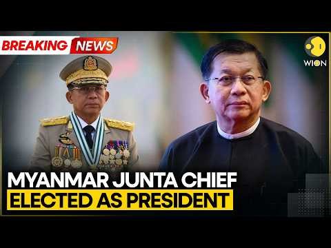 Myanmar Elections: Myanmar Junta Chief Elected As President | WION World News | Breaking