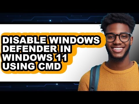 How to Disable Windows Defender in Windows 11 Using Cmd (updated)
