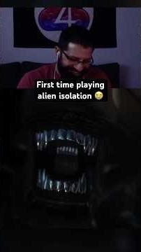 First time playing Alien Isolation 😭