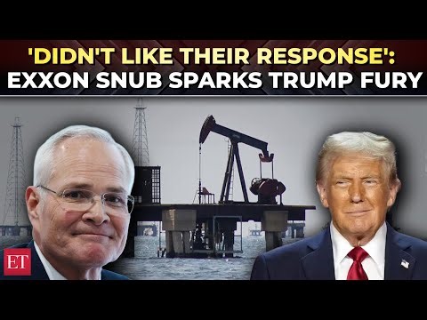 'They’re playing too cute': Trump threatens to block ExxonMobil over Venezuela 'uninvestable' remark