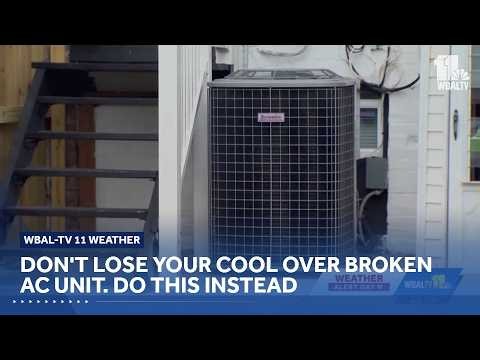 Don't lose your cool over broken AC unit. Do this instead