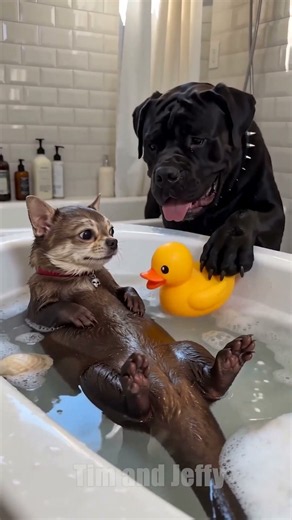 Jeffy Turns Into a Cute Otter 😂🦦