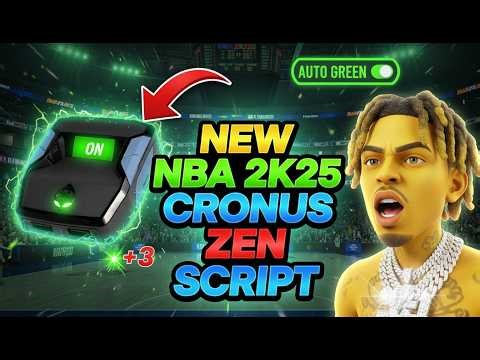 New NBA 2K25 Cronus Zen Script Auto Green