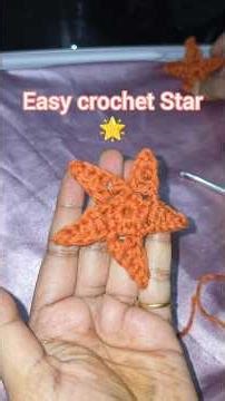 Easy Crochet Star ⭐ | Beginner Friendly Crochet Tutorial