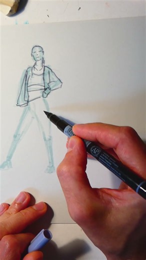 Gesture drawing : du trait léger au trait précis