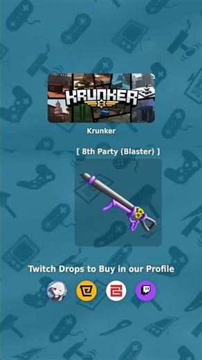 ⚔️ Twitch Drops Krunker Krunker 8th Anniversary