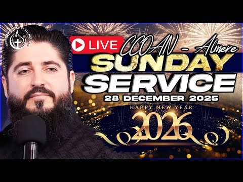 CCOAN ALMERE - SUNDAY SERVICE 28/12/2025 | LIVE BROADCAST