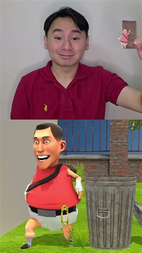 JJ REACT Will Spy Open the Door?! 🚪👀 #shorts #tf2 #loop