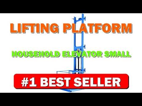Lifting Platform Household Elevator Small Hydraulic Lifting Platform Maximum Load Capac - B0F9DZNJPL