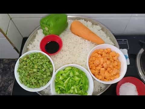 Don’t Waste Leftover Rice Try This Amazing Recipe I made | Vegetable Fried Rice with Leftover Rice