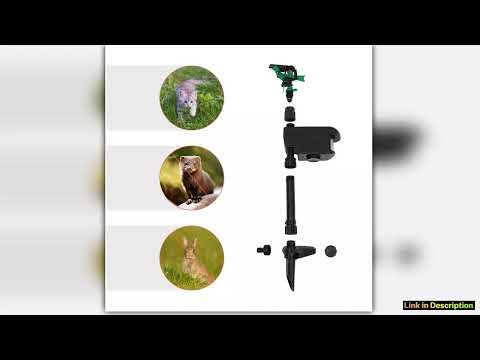 Motionactivated Sprinkler Automatic Motion Sensor Animal Drive Repellent Deterrent Sprinkler Water