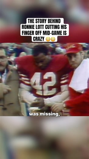 Ronnie Lott was a warrior 😳