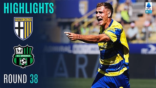 Pellegrino Ends Parma Season On A High | PARMA-SASSUOLO | HIGHLIGHTS | Serie A 2025/26