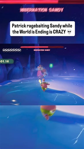 StarChildGamer on Instagram: "This gameplay comes from SpongeBob SqaurePants: Titans of the Tide that was released in 2025 on PS5, Xbox, Switch & PC. #spongebonsqaurepantstitansofthetide #patrickstar #sandycheeks #reel #foryou"