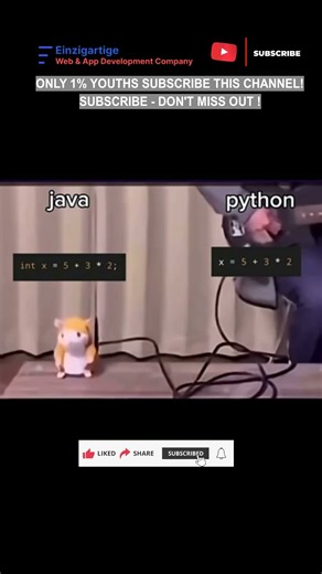 Subscribe 👍 Like ❤️ | Java vs Python: Interpreted vs Compiled Languages #shorts #viral #tranding