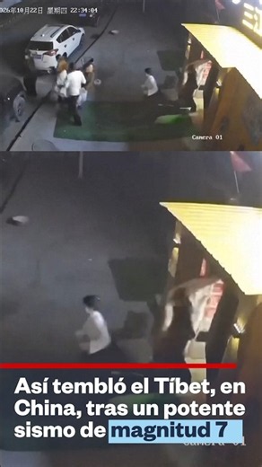 Así tembló el Tíbet, en China, tras un potente sismo de magnitud 7 | Noticias Telemundo