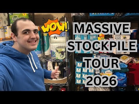 MASSIVE STOCKPILE TOUR 2026 ~ COUPONING MAKES THIS POSSIBLE!