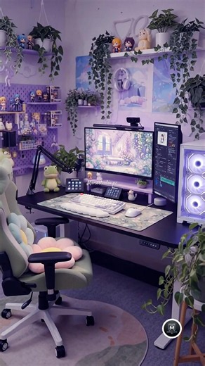 From PC Parts to a Cozy Purple Creator Hub