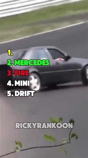 Ranking The Craziest Nürburgring Fails 😱 #shorts