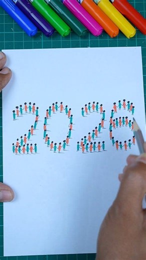 3D 2026 😍 Happy New Year 🎉 | Creative Art & Craft Ideas