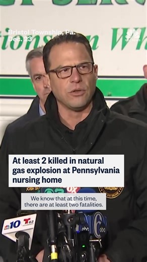 At least 2 people are killed in a gas explosion at a nursing home in Pennsylvania, officials say rescue efforts are still underway. | NBC News