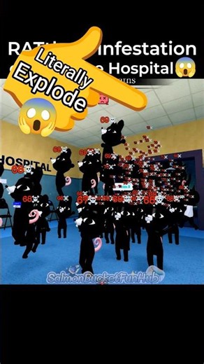 Infinite Ratthew infestation in animal hospital new update #animalhospital #roblox #update