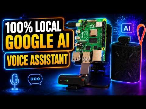 Build Your Own 100% Local AI Assistant with Raspberry Pi & Google AI