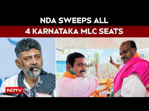Karnataka Election | NDA Dominates Karnataka Legislative Council Polls As BJP Wins 3, Ally JDS 1