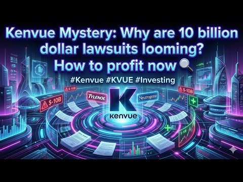[Fullver] Kenvue Mystery: Why are 10 billion dollar lawsuits looming? How to profit now 🔍