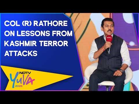 NDTV Yuva | Rajyavardhan Rathore On Lessons From Kashmir Terror Attacks