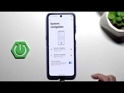MOTOROLA Razr 70 Ultra – How to Change System Navigation (Gestures & Buttons)