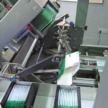 Automated strip packaging, assembly, boxing, labeling, scanning packing line#cartoningmachine