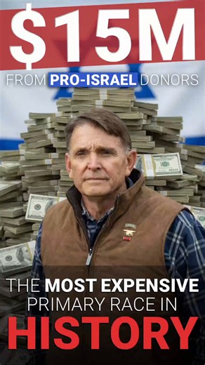 Thomas Massie voted with Republicans 91% of the time. Pro-Israel billionaires spent $15-20 million to destroy him anyway.