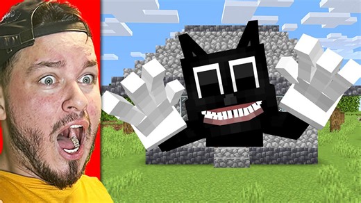 I fooled my friend using cartoon cat in Minecraft