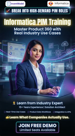 Informatica PIM Free Demo | Product 360 Training for Beginners & Professionals 🚀