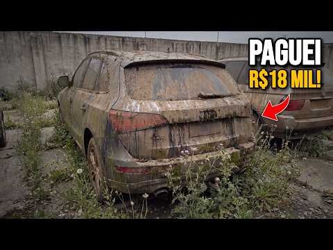 COMPREI um AUDI Q5 que NINGUÉM QUIS por R$18 MIL no LEILÃO! VALEU a PENA?