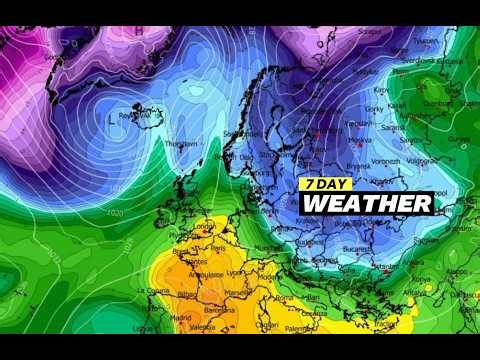 European Weather | GFS Model in 850 hPa April 26, 2026 l Europe Temperature