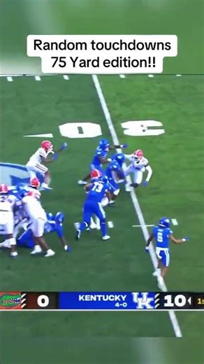 Most INSANE 75 Yard Touchdowns in Recent NFL/CFB History... 😲