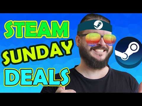 Steam SUNDAY Sale! 10 GREAT Games! 🎮🕹️👾