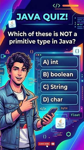 Software Engineering MCQs # 04 | Primitive Data Types in Java Explained
