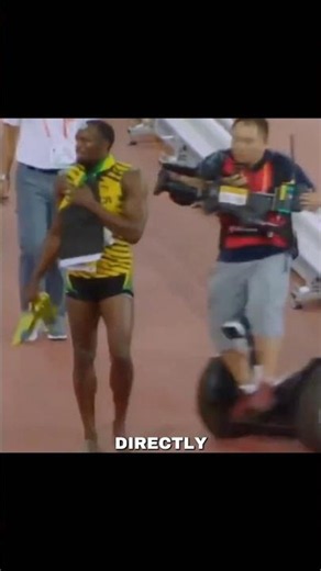 The Moment a Cameraman Took Down Usain Bolt 😱🏃