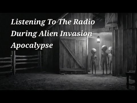 Listening To The Radio During The Alien Invasion of 1947 | Alien Ambience | Apocalypse Radio