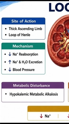 Diuretics Pharmacology: Loop Diuretics Explained