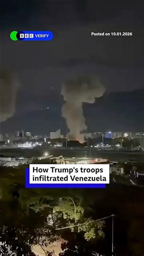 How Trump's troops infiltrated Venezuela. #Venezuela #NicolásMaduro #US #DonaldTrump #BBCNews