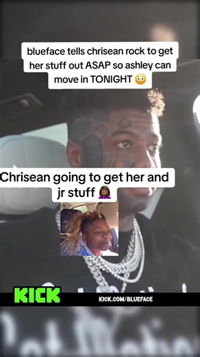 Blueface Kicks Chrisean Rock Out of His House Over Stuff